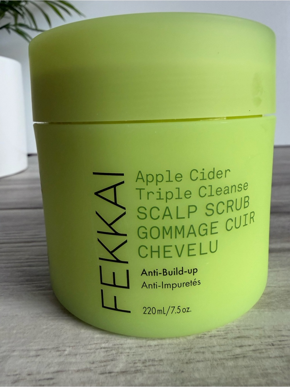 Fekkai Apple Cider Triple Cleanse Scalp Scrub 220 ml / 7.5 oz Brand New
